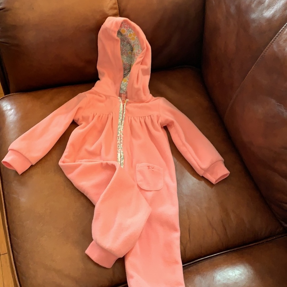 Romper with hood